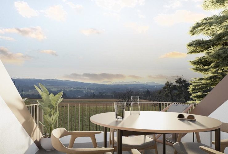 Nouvelle promotion de 3 spacieux appartements - Magnifique panorama sur la chaîne des Alpes - A seulement 6 km d'Yverdon