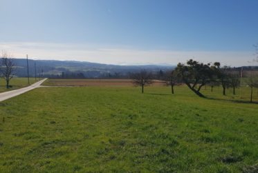 5.5 pièces à vendre sur plan. Environ 125 m2. Grande terrasse. Magnifique dégagement sur la chaîne des Alpes