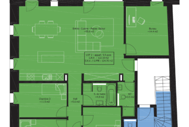 3 appartements à vendre sur plan - 4.5 et 5.5 pièces avec jardin, terrasse ou loggia - A seulement 6 km d'Yverdon