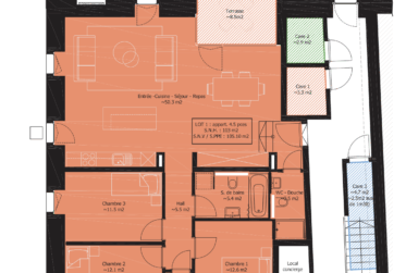 4.5 pièces neuf avec grand jardin privatif dans nouvelle promotion de 3 logements - RESERVE !