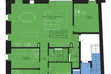 Nouvelle promotion de 3 logements à Cronay. Magnifique dégagement sur les Alpes. 4.5 et 5.5 pièces dès CHF 815'000.--.