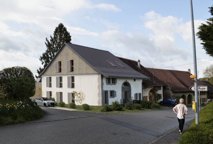 Nouvelle promotion de 3 logements à Cronay. Magnifique dégagement sur les Alpes. 4.5 et 5.5 pièces dès CHF 815'000.--.