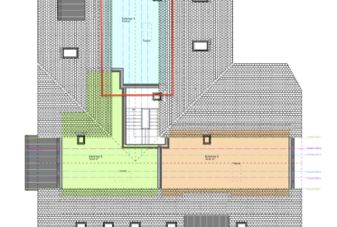 3.5 pièces neuf avec loggia, grand galetas privatif et parking souterrain