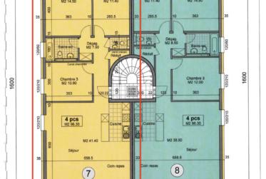 Bel appartement de 4.5 pièces avec grand balcon à deux pas du centre-ville, Rue Saint-Georges