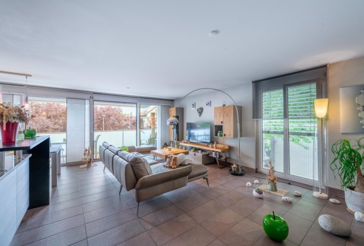 Bel appartement de 4.5 pièces avec grand balcon à deux pas du centre-ville, Rue Saint-Georges